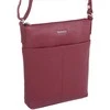 Segali Dámská kožená crossbody kabelka 7001 B bordo