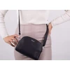 Segali Women´s leather crossbody handbag 12 Juodas