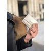 Segali Women´s leather wallet 1756 sidabrinis
