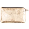 Segali Leather mini wallet-key ring 7289 golden shiny
