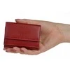 Segali Moteriška odinė piniginė 1756 raudona