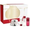 „Shiseido Time Fighting Ritual“ kompleksinis senėjimą stabdantis kremas 50 ml + valomosios putos 5 ml + veido losjonas 7 ml + senėjimą stabdantis serumas 10 ml