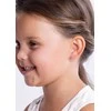 Sidabrinis earrings forget-me-not seeds light mėlynas with Brilliance Zirconia for women and children SILVEGOB70549SBDLB