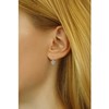 Sidabrinis earrings Snowflake SILVEGOB70566
