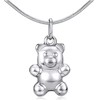 Sidabrinis pendant Teddy bear SILVEGOB10232