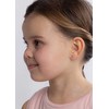 Sidabrinis susegti auskarai su Swarovski cirkoniu 2,5 mm SILVEGOB706025LB