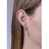 Silvego Elegant sidabrinis auskarai su cirkoniais Eria FW9671E