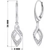 Silvego Elegant sidabrinis auskarai su cirkoniais Eria FW9671E