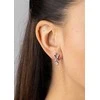 Silvego Fine sidabrinis earrings Heart JJJE0387