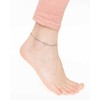 Silvego Margaret ZT130955A sidabrinis ball / quarrel leg chain