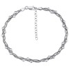 Silvego Sidabrinis braided leg chain TTT420A