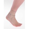 Silvego Sidabrinis braided leg chain TTT420A