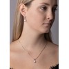 Silvego Sidabrinis Clarissa pakabukas su Baltas Opal ir Brilliance Zirconia JJJ1267PW