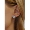 Silvego Sidabrinis papuošalų rinkinys ROSALYN su tikru Topaz Swiss ir Brilliance Zirconia JJJS0088TS (auskarai, pakabukas)