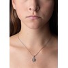 Silvego Sidabrinis pendant Snowflake with Swarovski zircons JJJP0811
