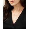 Skagen Žavingas bronzinis karoliai su baltu Sofie Sea Glass stiklu SKJ1813791