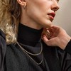Skagen Double auksinis-plated pakabukas Merete SKJ1860710
