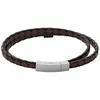 Skagen Double leather bracelet for men Hulsten SKJM0185998