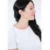 Skagen Prabangūs plieniniai dvispalviai auskarai Kariana SKJ1217998