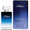 s.Oliver S. Oliver United EDT tualetinis vanduo vyrams, 50 ml