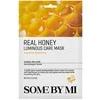 SOME BY MI Brightening Mask Real Honey - maitinanti ir skaistinanti lakštinė kaukė su medaus ekstraktu, 20 g