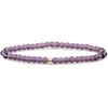 Sparkling Karoliukų apyrankė su violetiniu rožiniu auksu SBG-GEM59-ADD-4MM