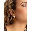 Sparkling EAGEM09-CC tiger eye earring pendants