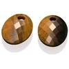 Sparkling EAGEM09-MO oval tiger eye earring pendants