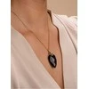 Sparkling PENG01 auksinis plated pendant