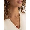 Sparkling PENGEM51-MO Fuchsia Quartz Oval Pendant