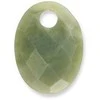 Sparkling PENGEM61-MO žalias jade oval pendant