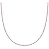 Sparkling Violetinė kvarco karoliukais papuošta karoliai NLK04G-G59