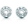 Tiffany Co Prabangūs sidabriniai apvalūs auskarai 19710424 + originali pakuotė
