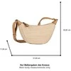 Tom Tailor Women's crossbody bag Banana Bag Liriel Raffia 012372