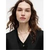 Tommy Hilfiger Auksu padengtas dvigubas vėrinys „Layered 2781010“