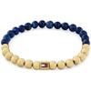 Tommy Hilfiger Karoliukų apyrankė su lapis lazuli pusbrangiais karoliukais 2780963