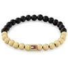 Tommy Hilfiger Karoliukų apyrankė su onikso pusbrangiais karoliukais 2780961