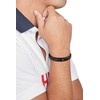 Tommy Hilfiger Pintinė odinė apyrankė su plienine sagtimi 2790662