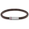 Tommy Hilfiger Vyriška ruda apyrankė iš dirbtinės odos Printed Cord 2790703