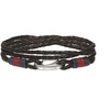 Tommy Hilfiger Dark ruda leather bracelet Cool Core 2700534