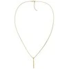 Tommy Hilfiger Auksuotas karoliai su pakabuku Linear 2780951