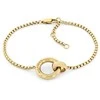 Tommy Hilfiger Paauksuoto plieno apyrankė moterims Circles 2780947