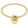 Tommy Hilfiger Gold-plated Toggle Heart bracelet 2780970