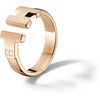Tommy Hilfiger Prabangus bronzinis žiedas iš plieno TH2700862