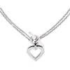 Tommy Hilfiger Prabangus dvigubas vėrinys su širdies formos pakabuku „Toggle Heart“ 2780967