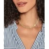 Tommy Hilfiger Masyvūs karoliai iš paauksuoto plieno Contrast Link Grandinė 2780784