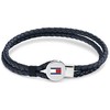 Tommy Hilfiger Moderni odinė mėlynos spalvos apyrankė 2790656