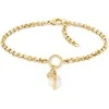 Tommy Hilfiger Fashion paauksuota perlų grandinėlė 2780765