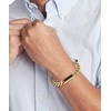 Tommy Hilfiger Nadčasový pozlacený náramek s onyxem 2790539