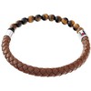 Natūralios odos Tommy Hilfiger apyrankė Tiger Eye 2790474